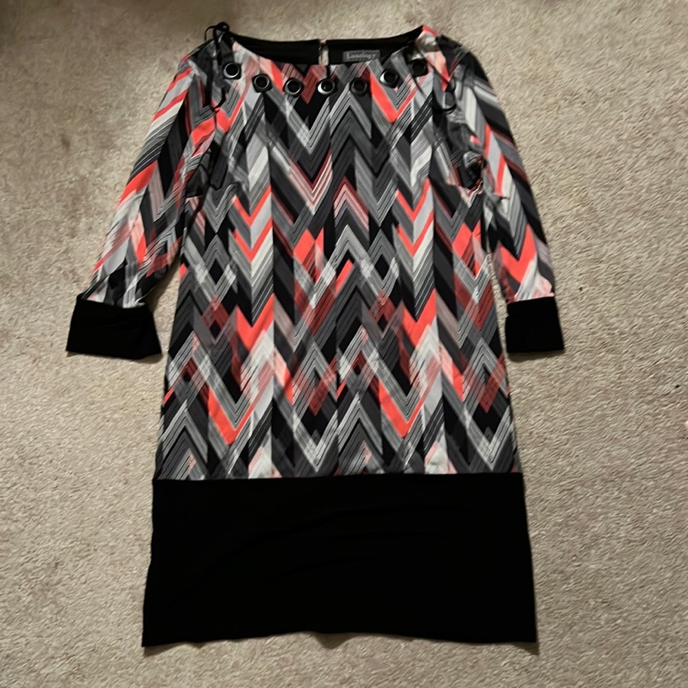 Patterned Business Casual Dress